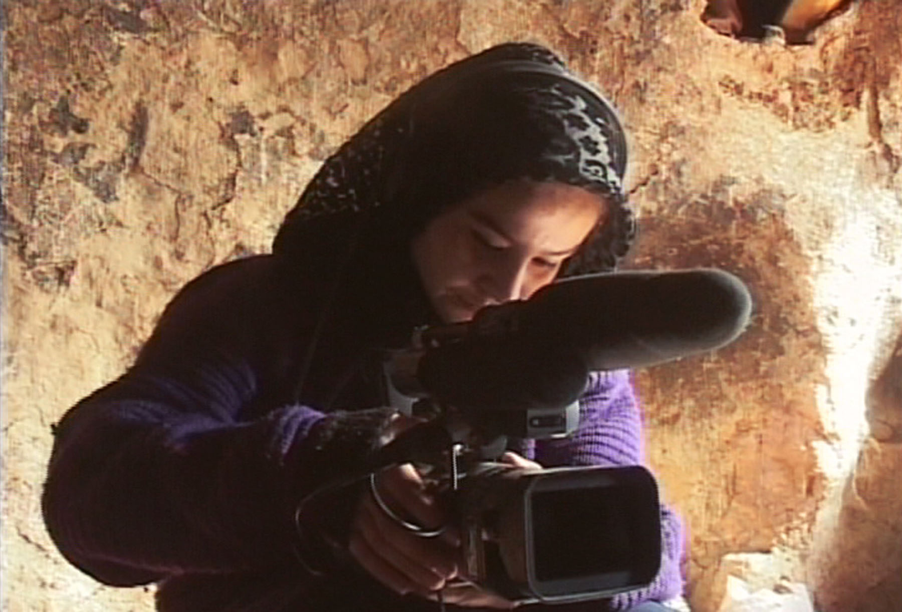 Journalist with notebook